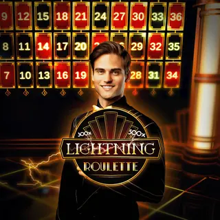 Vignette du jeu de casino en direct Lightning Roulette de Evolution