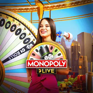 Vignette du jeu de casino en direct MONOPOLY Live de Evolution