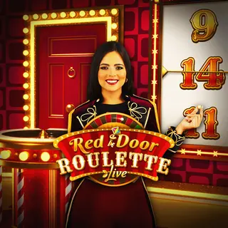 Vignette du jeu de casino en direct Red Door Roulette de Evolution